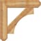 Ekena Millwork Westlake Craftsman Rough Sawn Bracket w/ Offset Brace, Western Red Cedar, 8"W x 34"D x 34"H BKT0806X34X34WTL04RWR - alternate 4
